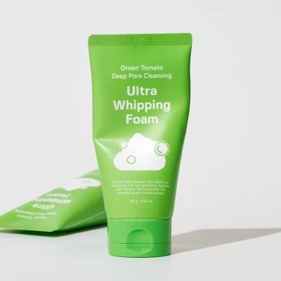 Sungboon Editor Green Tomato Deep Pore Cleansing Ultra Whipping Foam 120g
