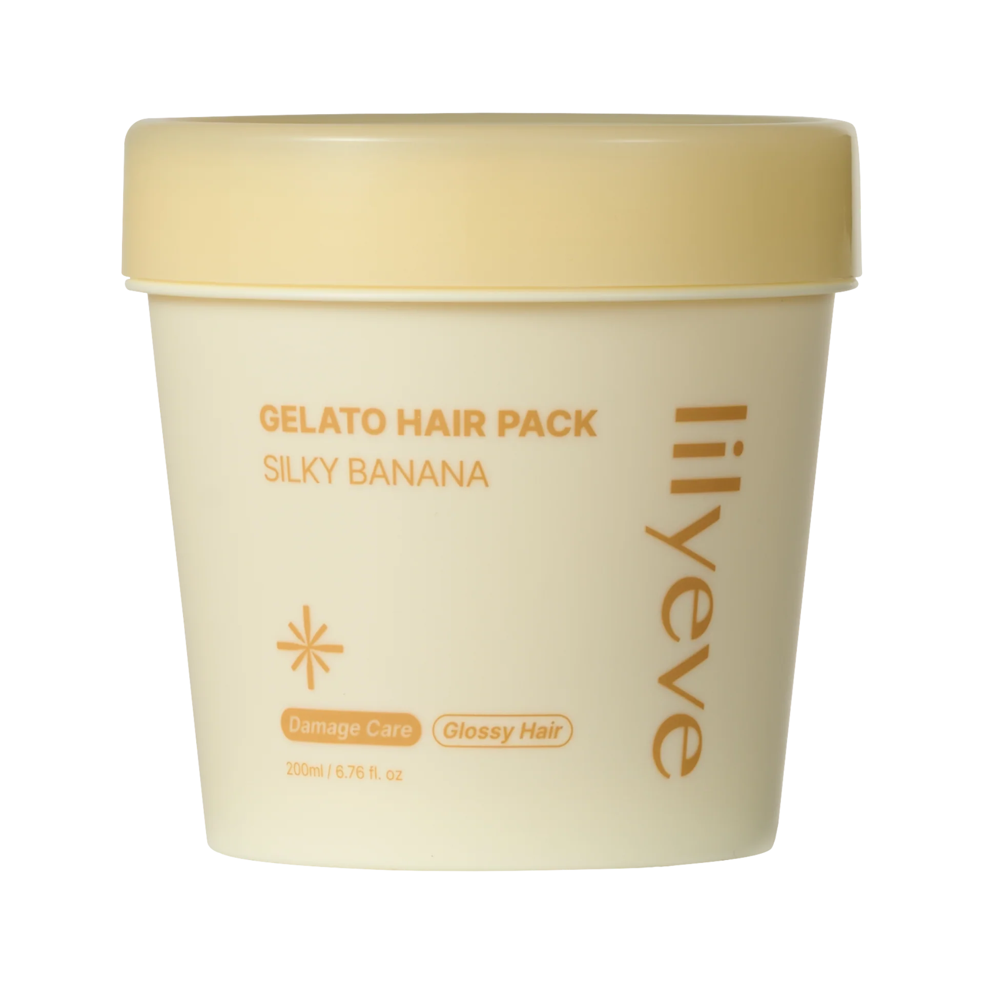 TURN Gelato Hair Pack SILKY BANANA 200ml 1 Lilyeve TURN Gelato Hair Pack SILKY BANANA 200ml