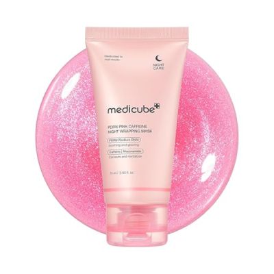 MEDICUBE - PDRN Pink Caffeine Night Wrapping Mask
