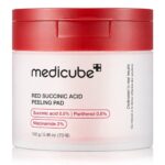 MEDICUBE Red Succinin Acid Peeling Pad, 70 Pad, 155gr